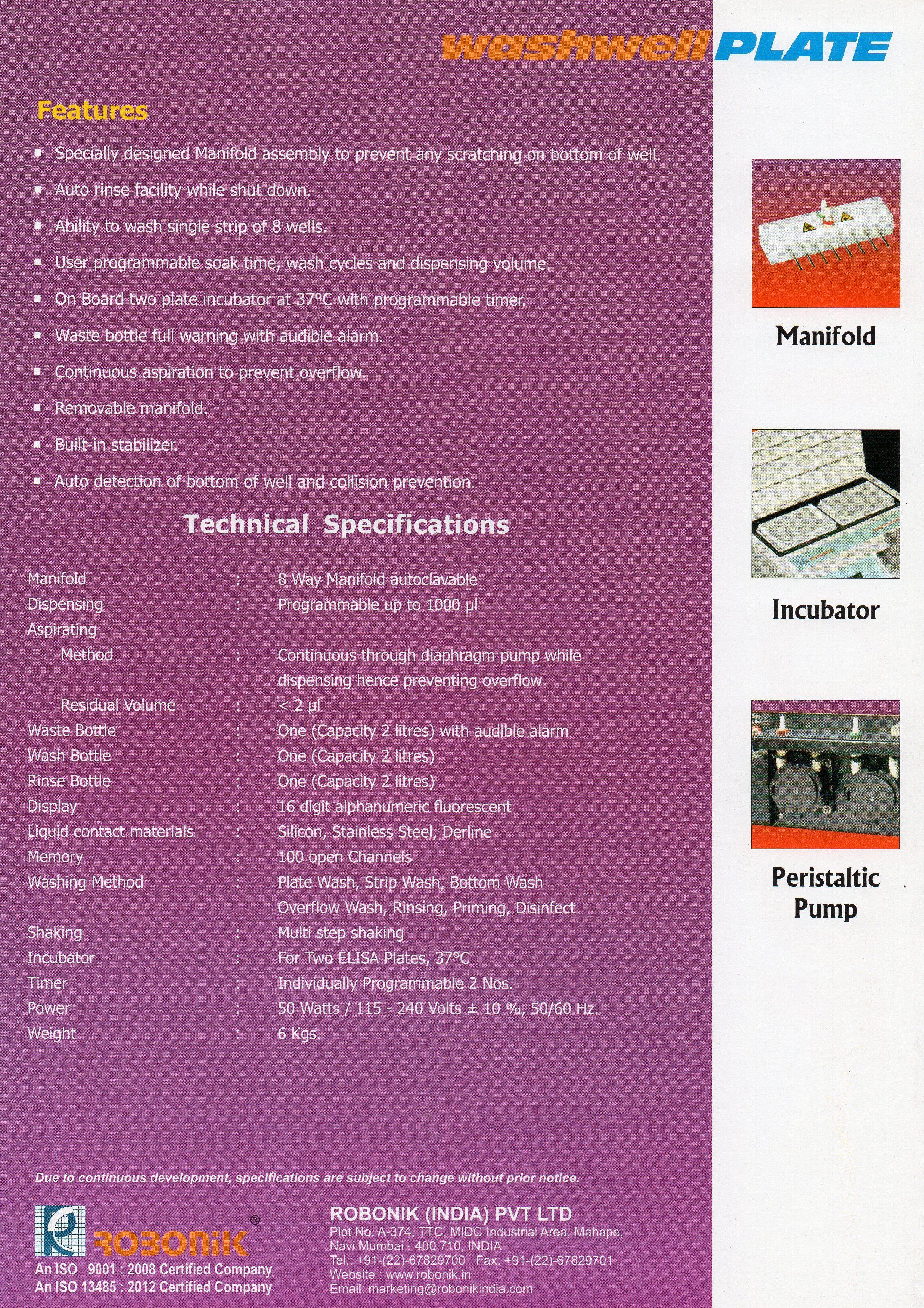 Elisa Plate Washer Machine