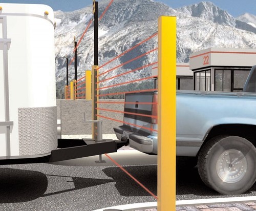 SZL Vehicle Separation Curtain - Aluminum Alloy Housing, 10mm Resolution | High Precision Road Vehicle Detection, Integrated Detection Modes, Easy Installation