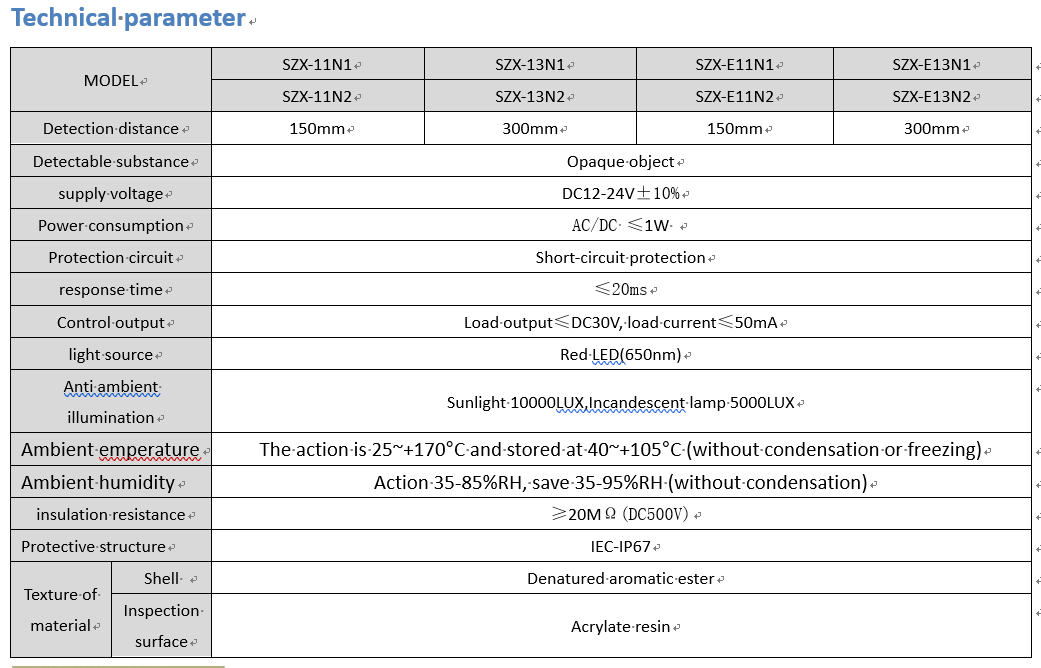 Ultra Thin Photoelectric Sensor Accuracy: 3mm Mm