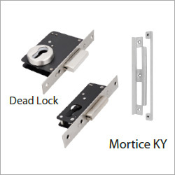 Dead Mortise Lock - Metal , Easy Installation, Corrosion Proof, Heavy Duty Design for Commercial Security