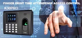K30 Pro Time Attendance And Access Control Identification Time: Less Than 1 Seconds