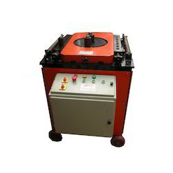 Rod Bending Machine - Steel Material, Max Bending Radius 50-100 mm, 180 Degree Max Bending Angle | Semi-Automatic, 5 hp Electric Motor