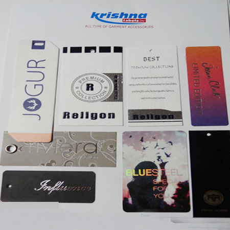 Clothes Tags - Paper/Cardboard, Various Sizes , Glossy/Matte Finish with Digital/Offset Printing