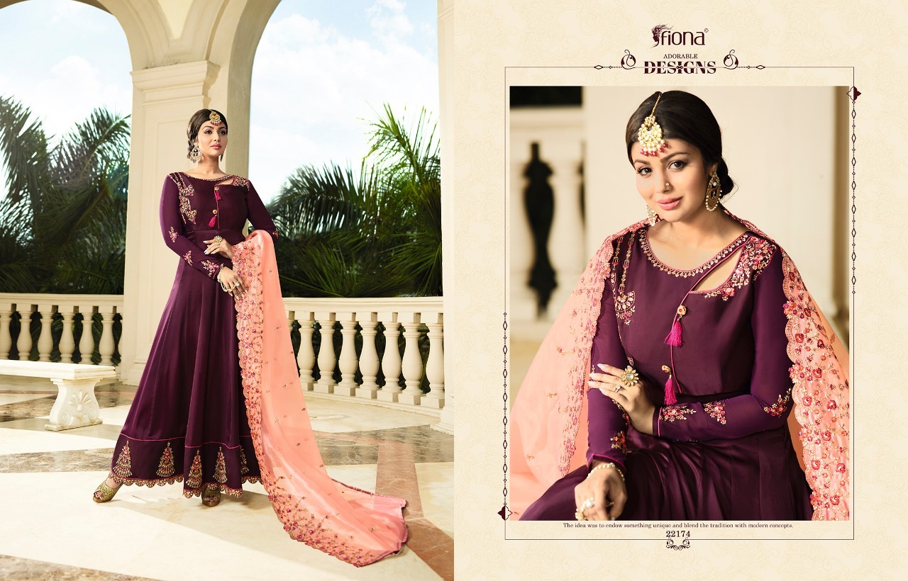 Pink Designer Anarkali Salwar Suit