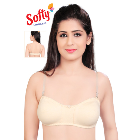 Cream Gs 003 Ladies Bra