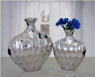 Nickel Flower Vase