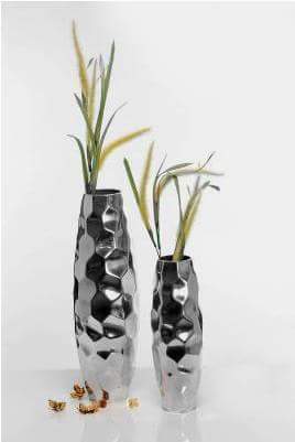 Nickel Flower Vase