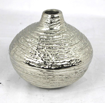 Nickel Flower Vase