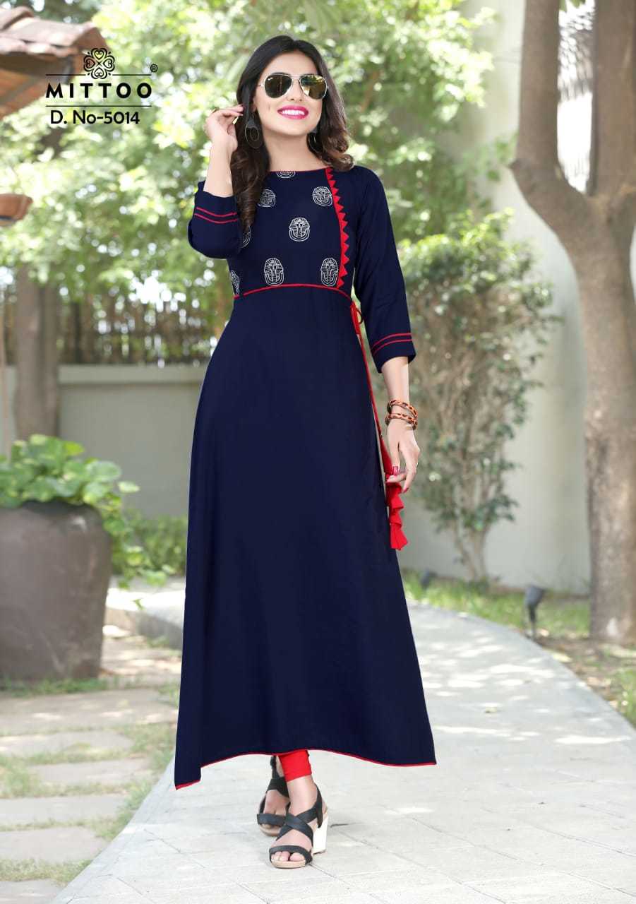 Plain Mittoo Prachi Kurtis Collection