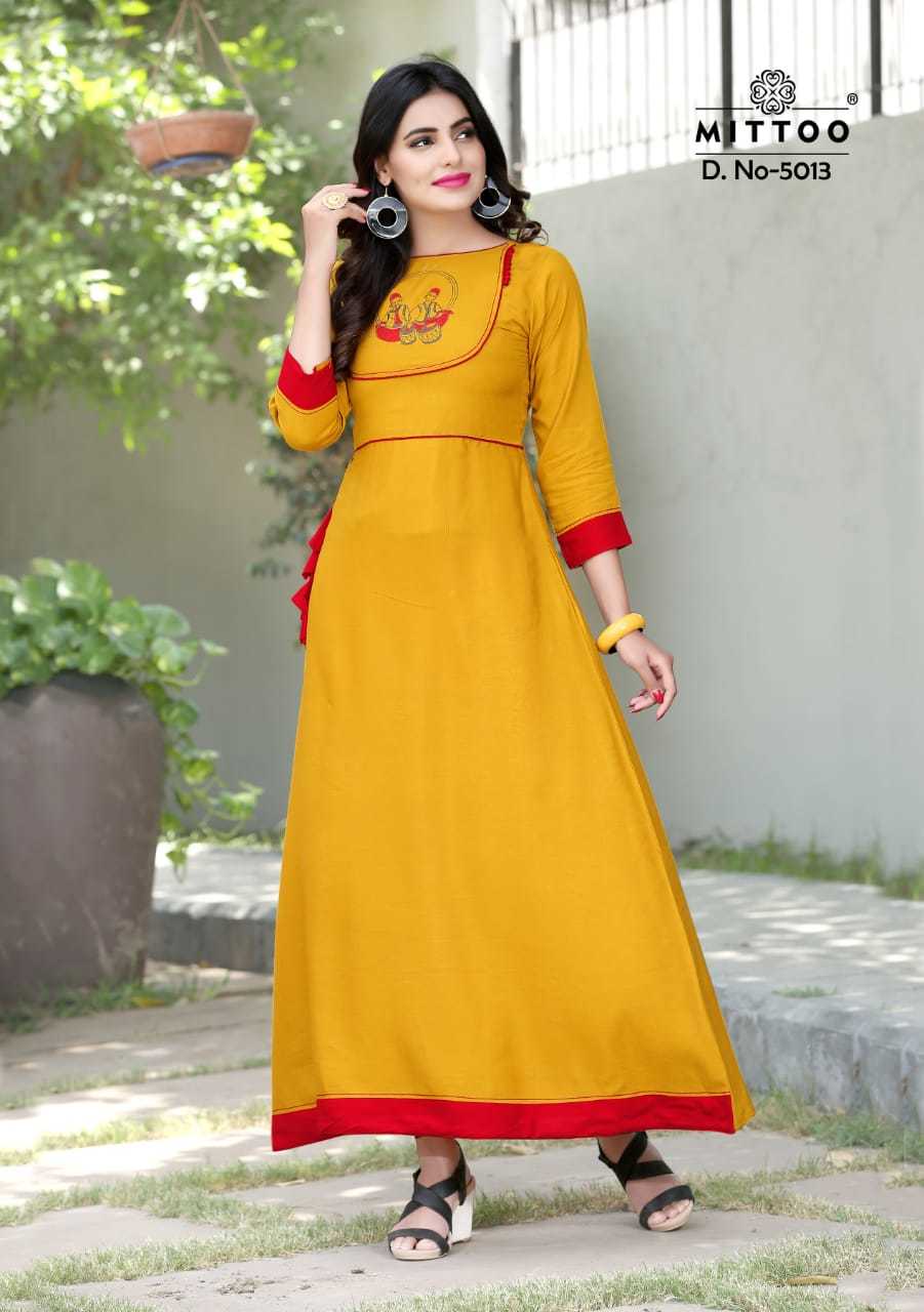 Plain Mittoo Prachi Kurtis Collection