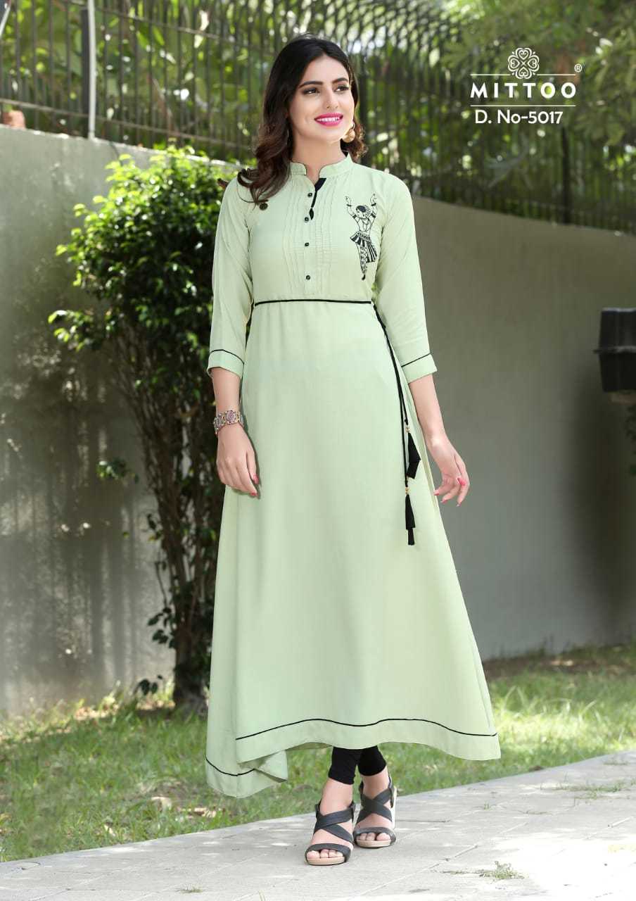 Plain Mittoo Prachi Kurtis Collection
