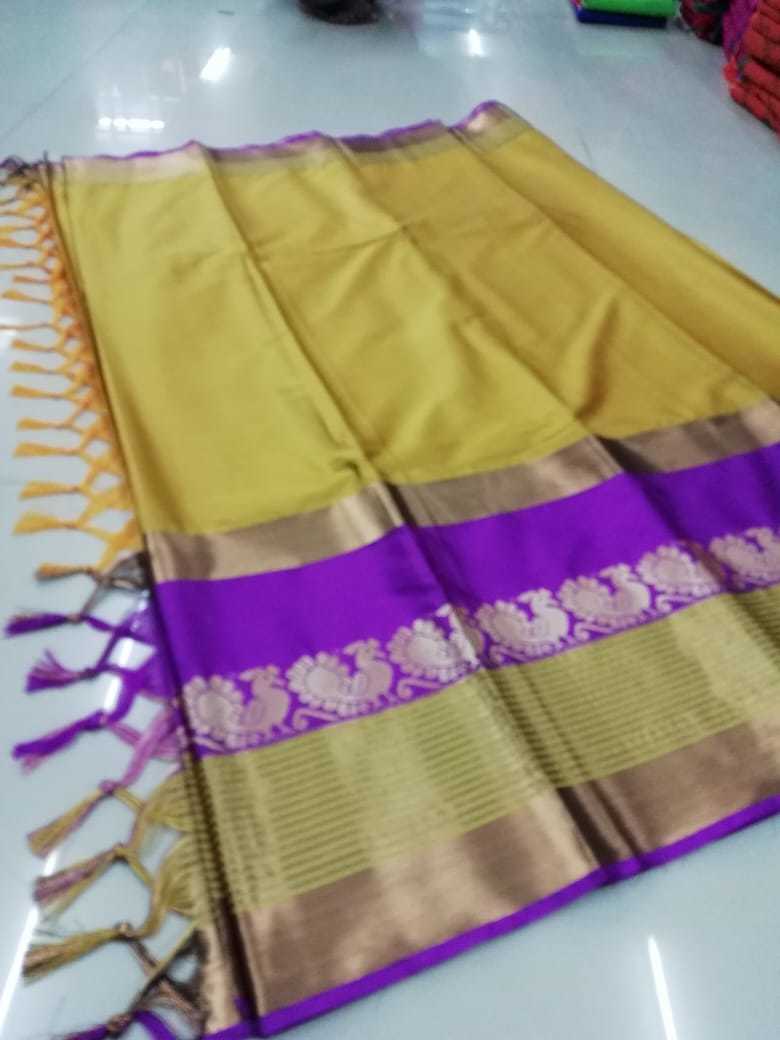 Fancy Cotton Silk Saree - 5.5 Mtr Length, 0.8 Mtr Blouse | Hand Embroidery, Printed Pattern, Multi-color Options