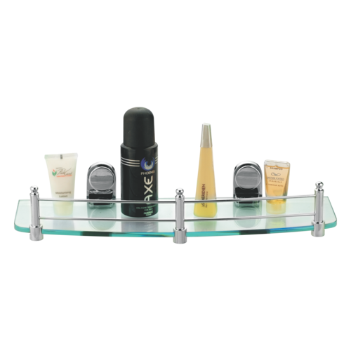 बाथरूम ग्लास शेल्व्स