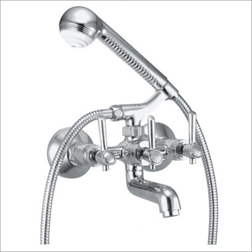 क्रैच के साथ ब्रास वॉल मिक्सर टेलीफ़ोनिक