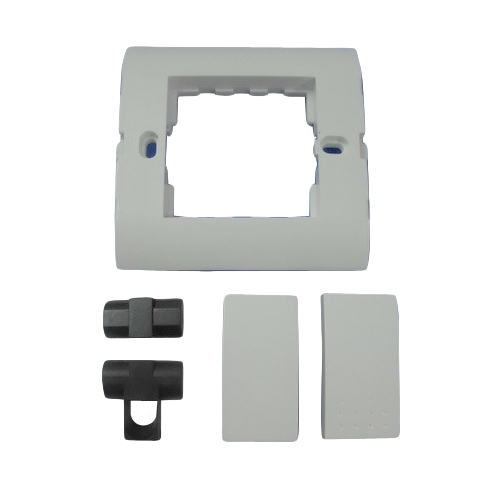 Plastic Injection Molding Components - Polypropylene, 86mm x 86mm, Matte White | UL Listed, High Volume, Precision Engineered, Crack Resistant, Durable
