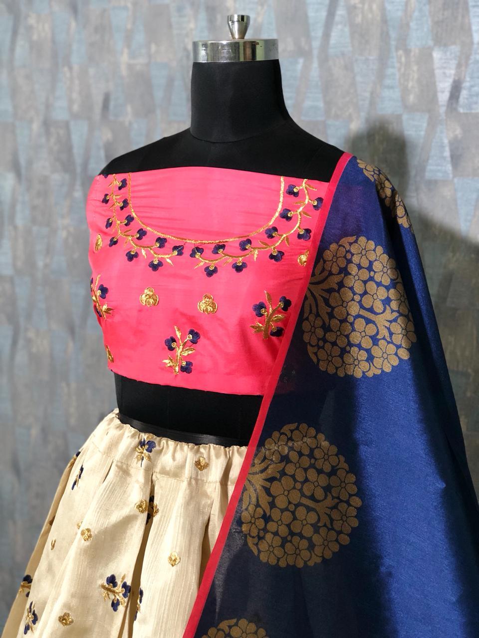 Multiple Designer Work Lehenga