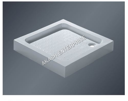 White Acrylic Shower Tray