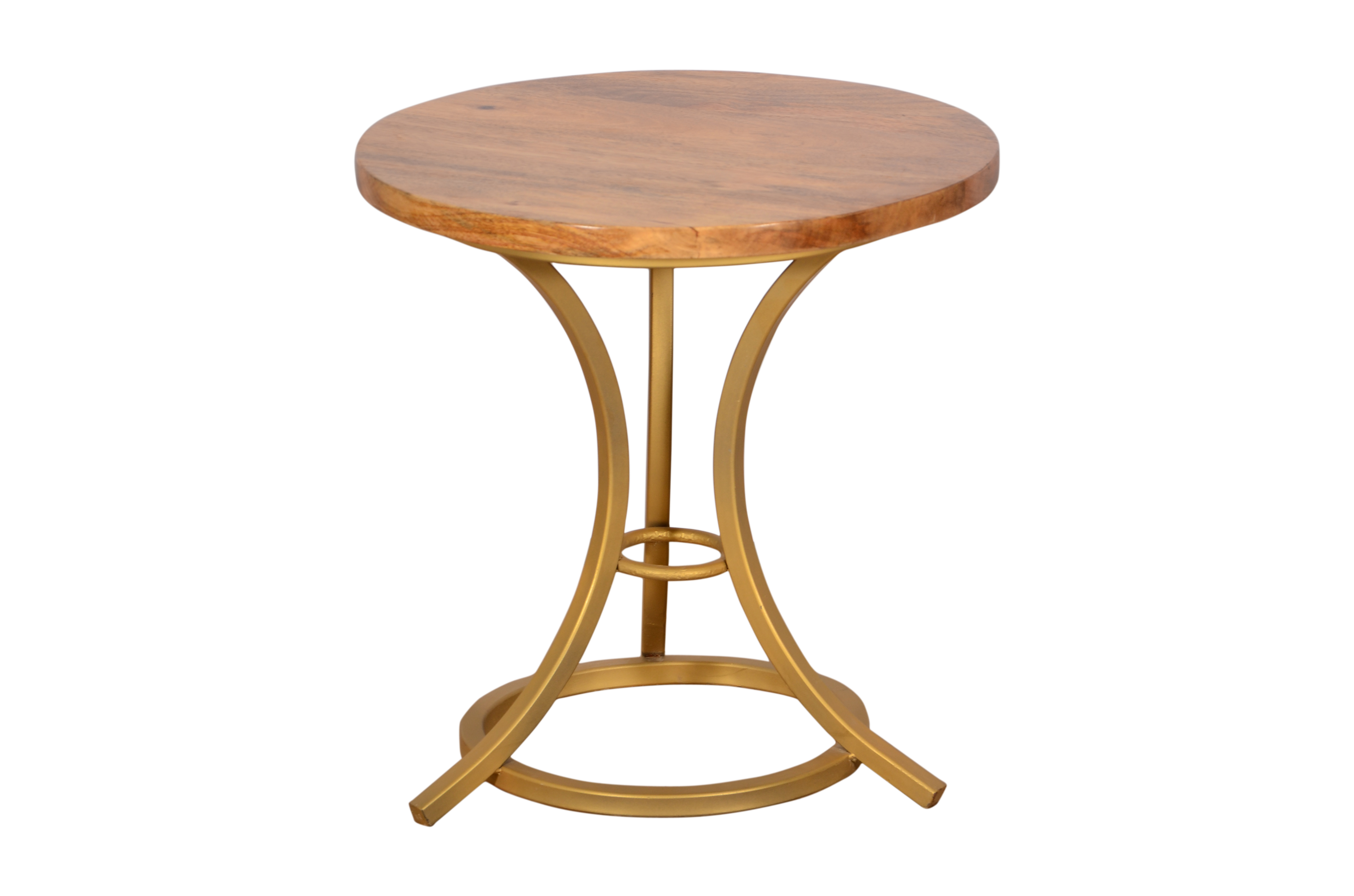 Naitural Industrial Side Table