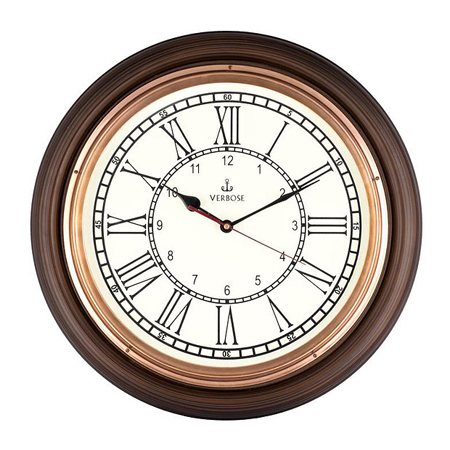 16 Inch Copper Antique Wall Clock