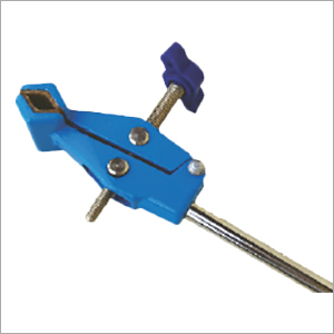 Burette Clamp - Metal 150mm Length, Blue Powder Coated Finish, 25mm Jaw Opening, 100g Weight