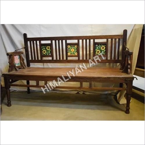 Crafted Wooden Benches