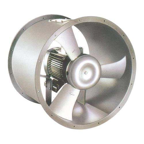 Axial Blower - Lightweight, Ideal Dimensions, Cylindrical Enclosure | Three Fins Impeller, Heavy Duty Motor, Dust Removal, Easy Installation, Low Energy Consumption, Sturdy Design