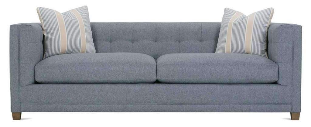 Handmade Tufted Back Fabric Sofa
