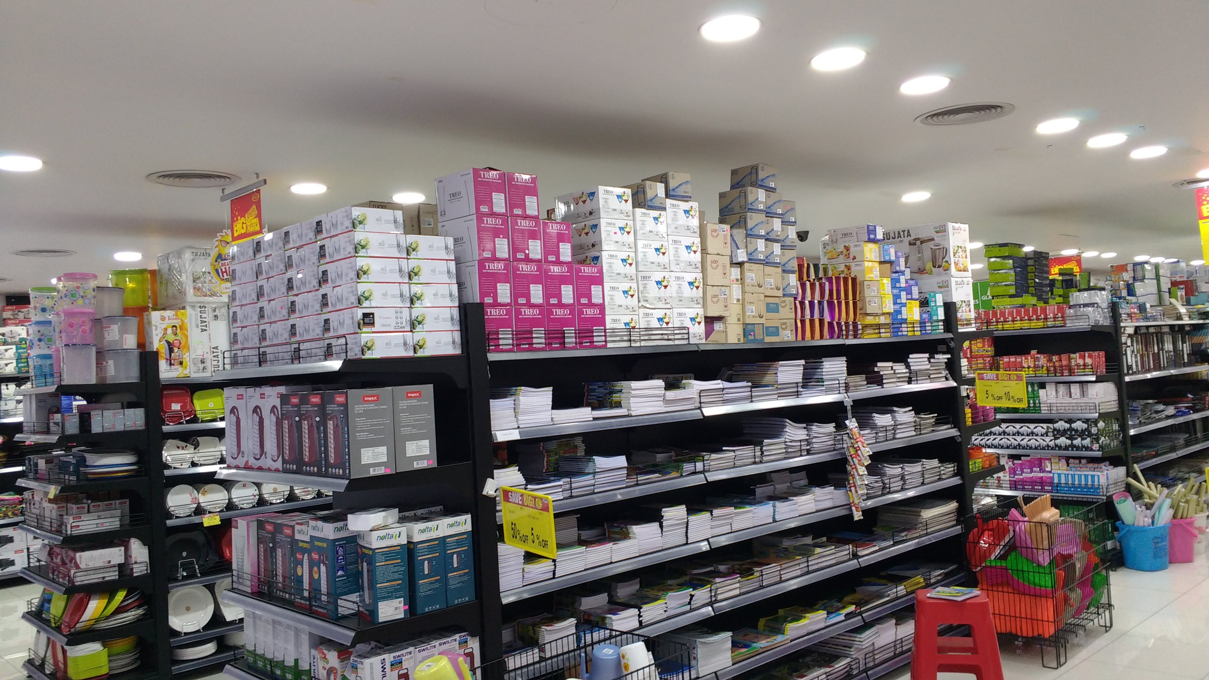 Steel Centre Display Racks