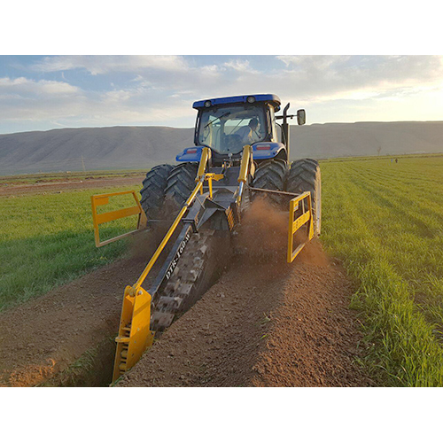 Customized Wide Channel Digging Trencher