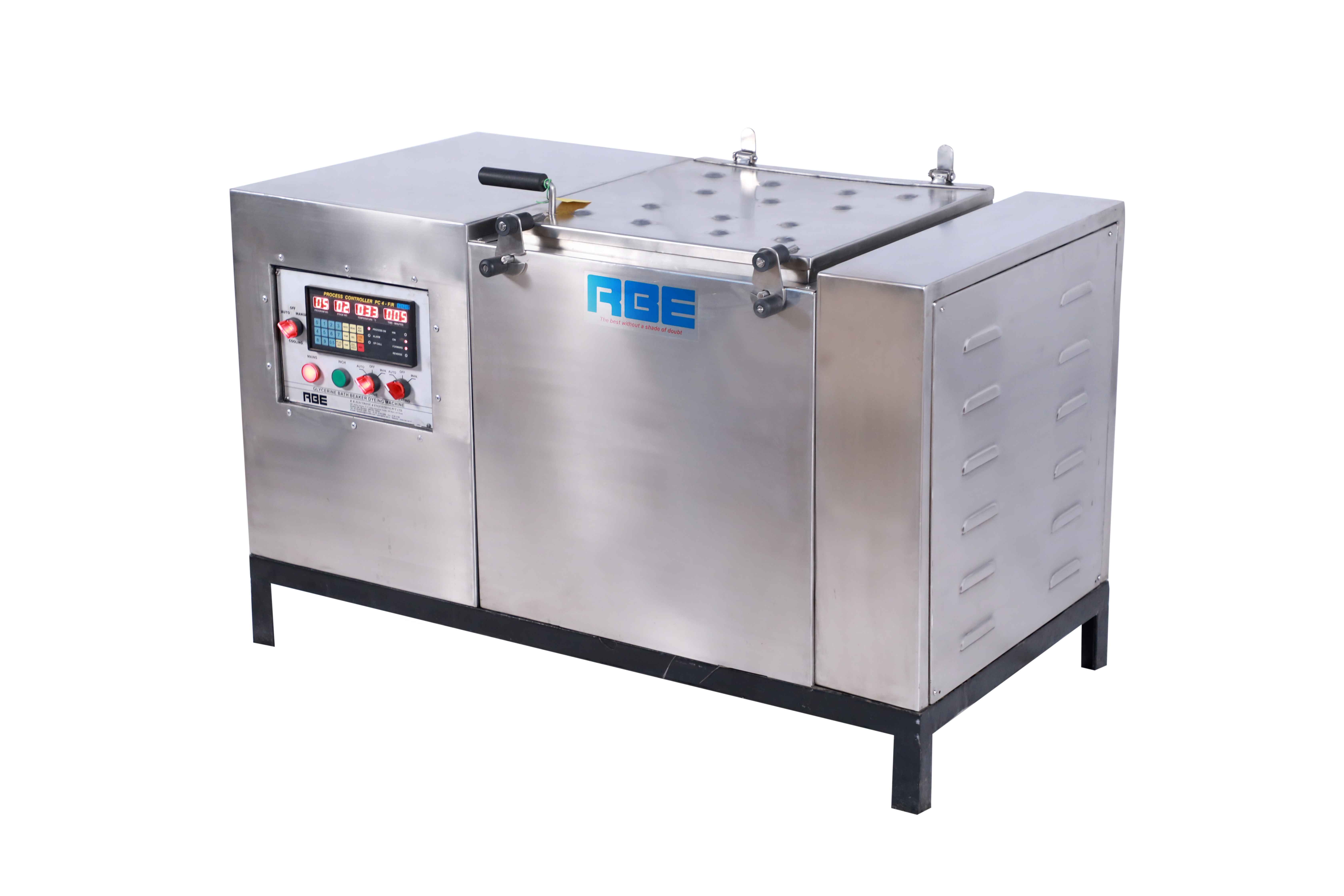 Hthp Glycerin Bath Beaker Dyeing Machine - Stainless Steel Approx. 1000w X 750h X 600d Mm | 2-12 Beaker Capacity Automation Via Pc-10 F/r 140â°c Temp.