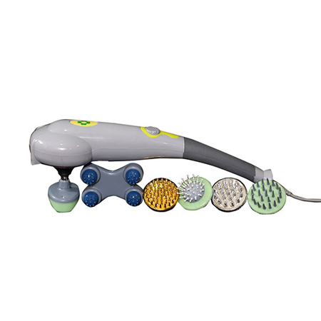 Magic Massager - Complete Body Massager with 7 Rapid Rotation Heads | Detox Body & Face, Improve Blood Circulation, Reduce Stress, Relax Brain