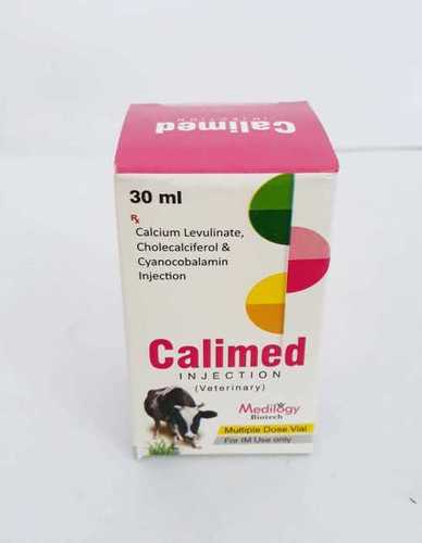 Calcium Levulinate, Cholecalciferol & Cyanocobalamin Injection Ingredients: Chemicals