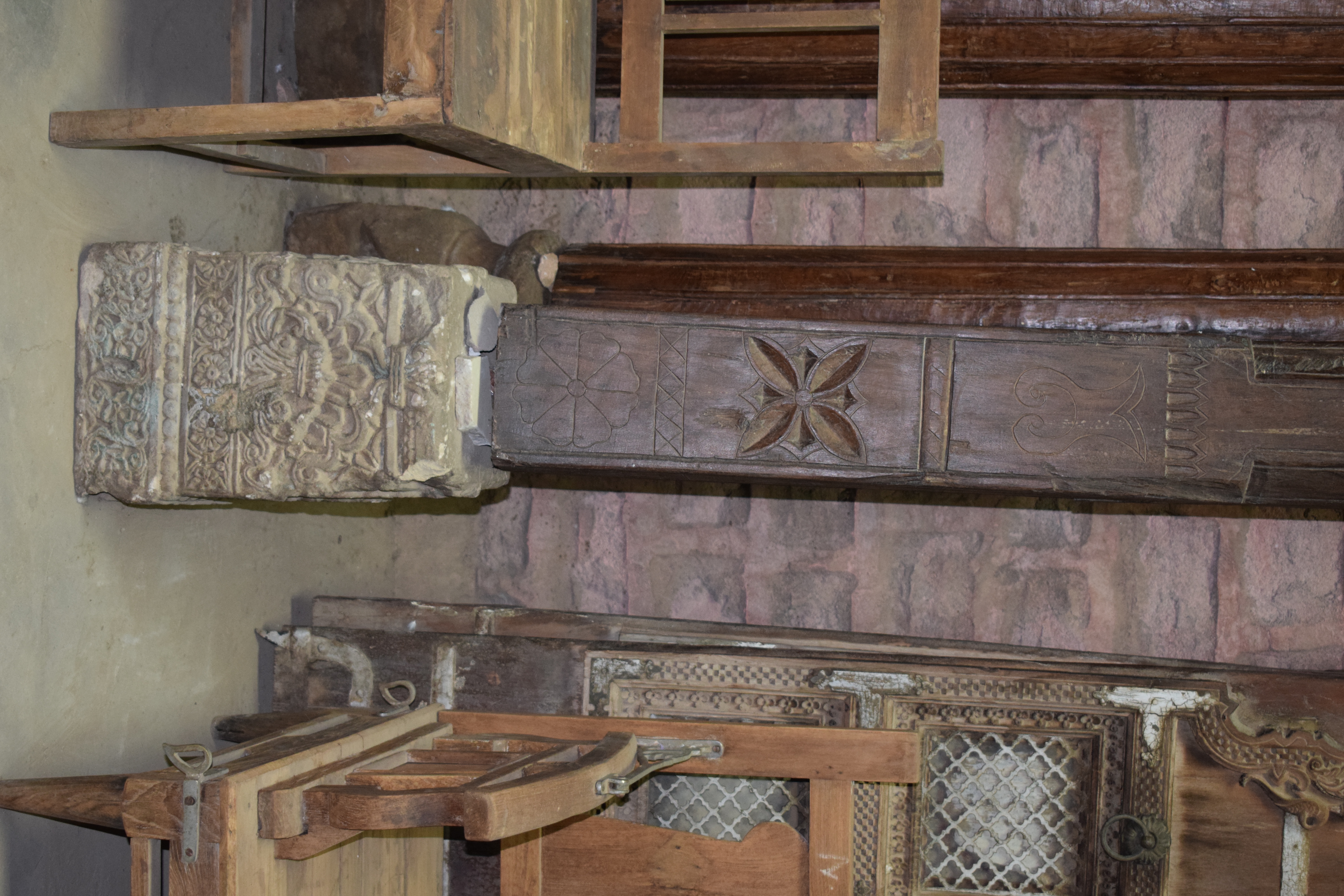 Pillar - Varied Height, Varied Diameter | Intricate Carvings, Authentic South Indian Design, Durable Wood, Unique Elegance