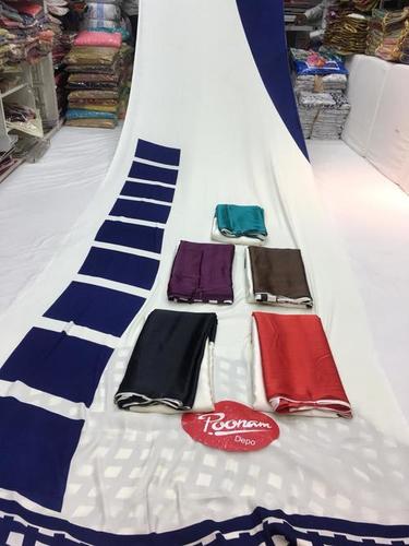 साटन साड़ी