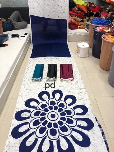 साटन साड़ी