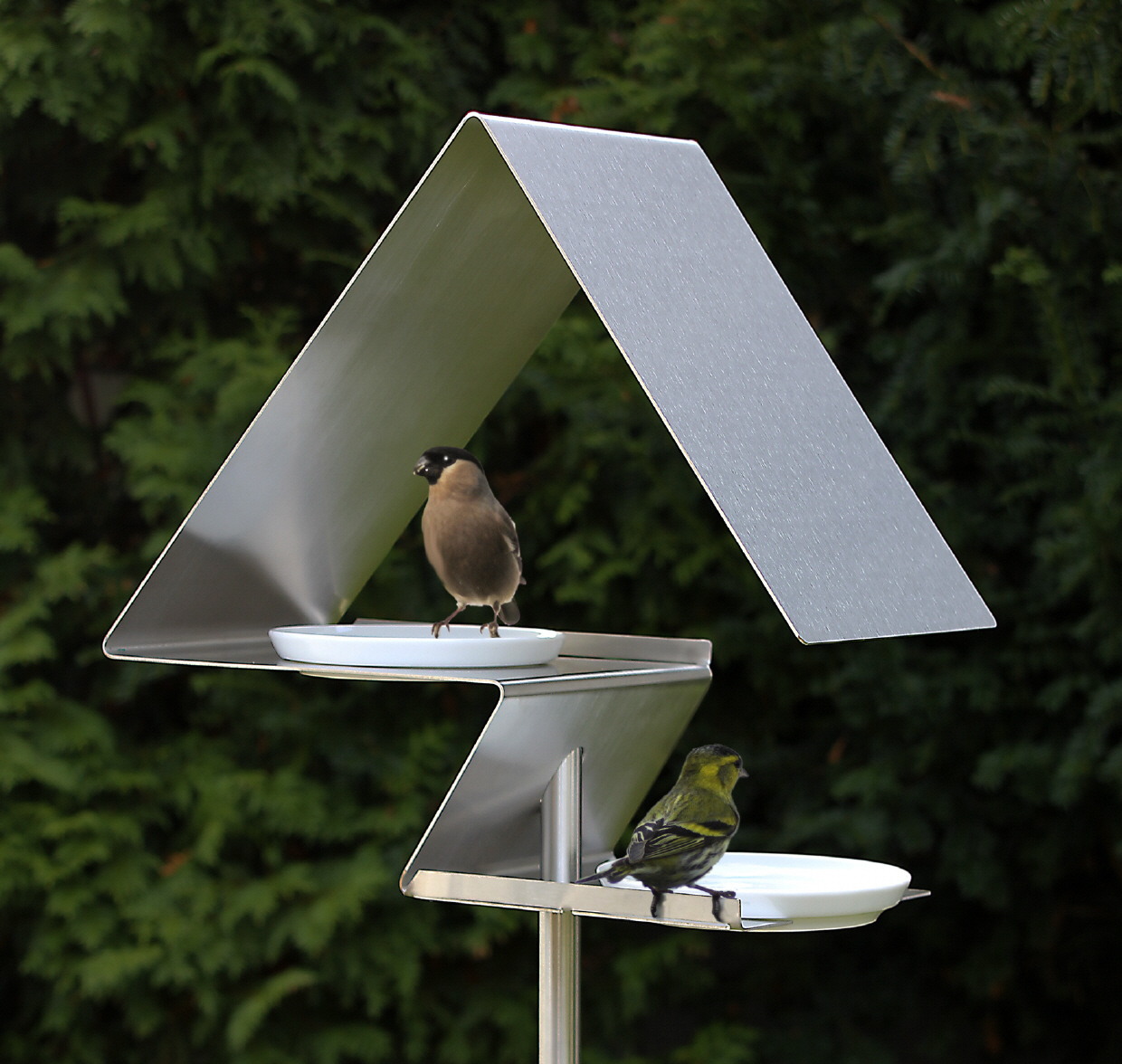 Galvanized Bird House