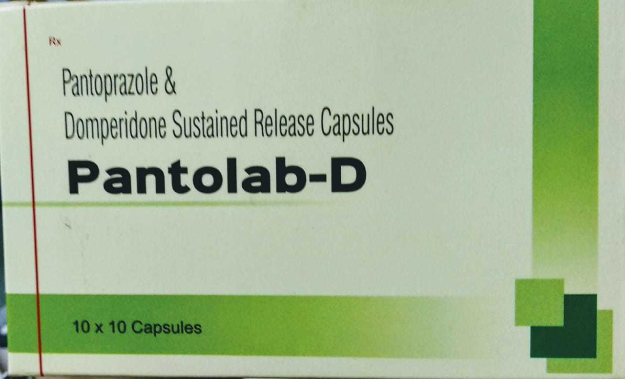 Pantoprazole And Domperidone Sustained Release Capsules - Hard Gelatin, 15x20x5 Mm | Acid Reflux Relief, Convenient Dosage, Fast Absorption, Improves Digestion