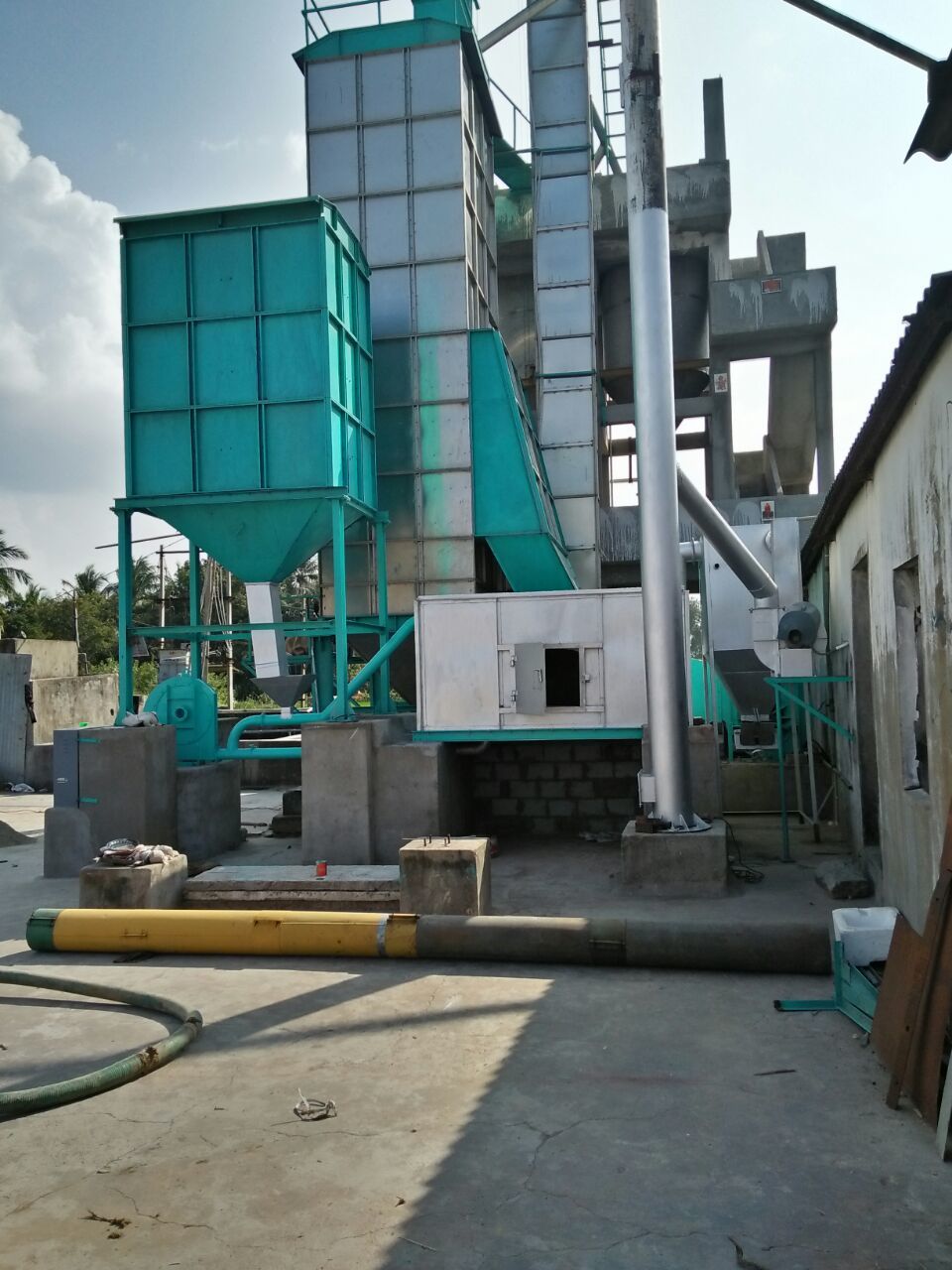Paddy Dryer - Stainless Steel, 12 To 24 Ton Efficient Multi-speciality Processing Plant | Auto Control System For High-quality Hygienic Food Production