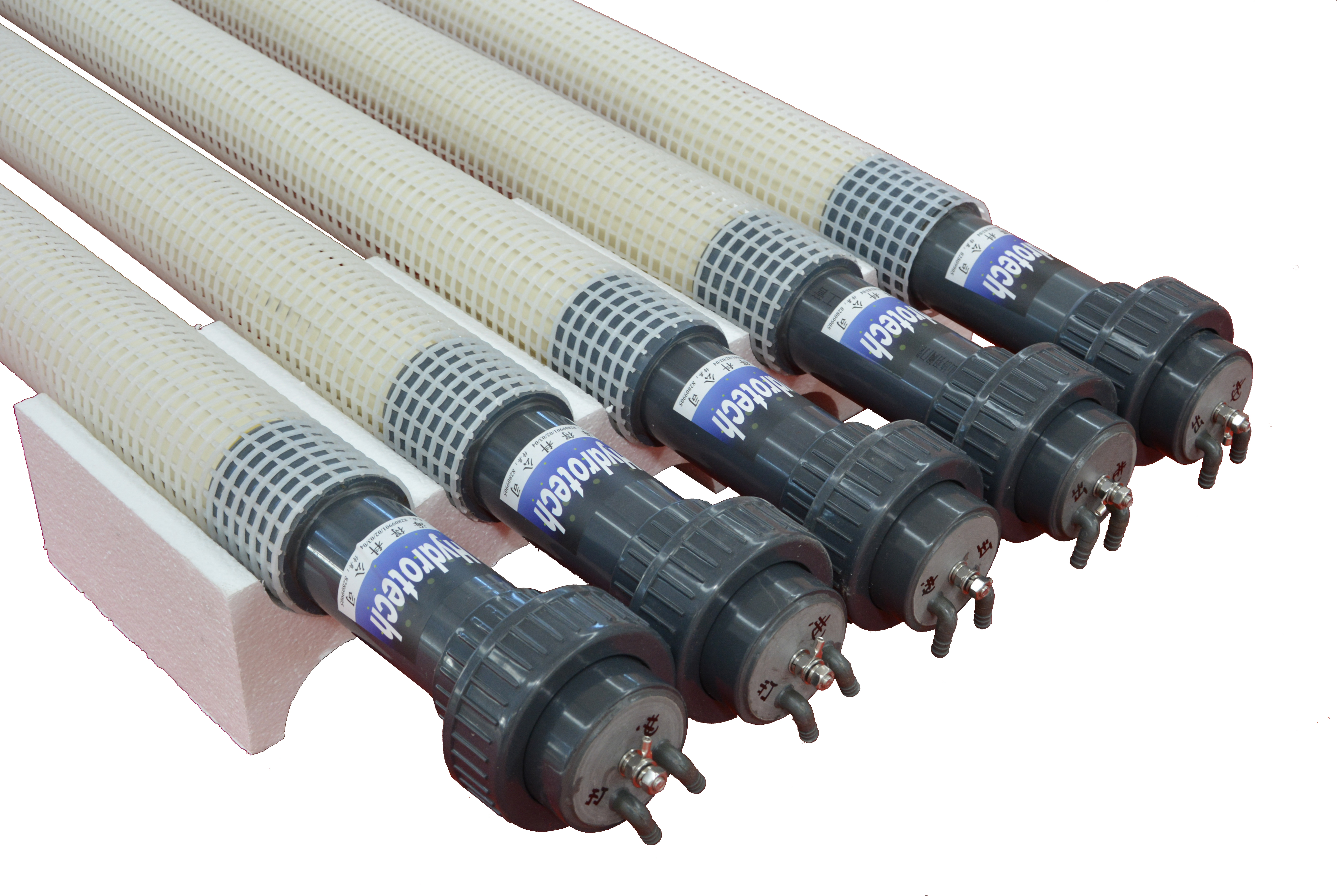 Tubular Anode Cells Hydrocell-t-c - 1.5" Anode Diameter, 0.49 Ftâ² Effective Area | Closed Head Design For E-coating, Flushable Top/bottom Cells