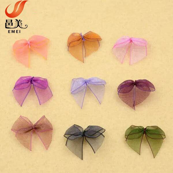 High Quality Garments Fashinon Accessories Mini Ribbon Bow