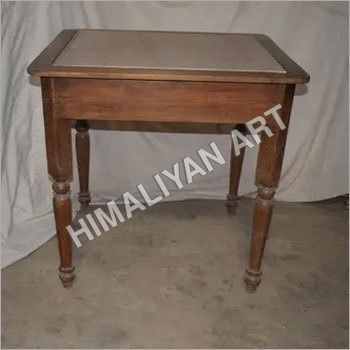 Small Wooden Table Size: 77x71x77