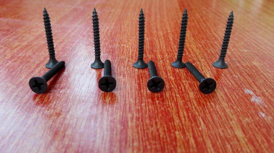 Round Black Drywall Screws