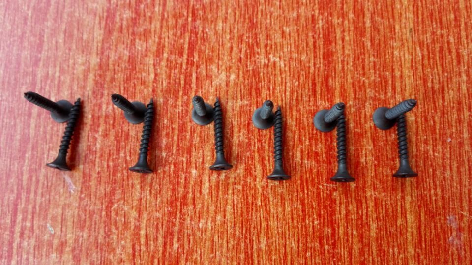 Round Black Drywall Screws