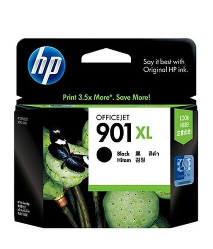 HP 901XL काला स्याही कारतूस (CC654AA)