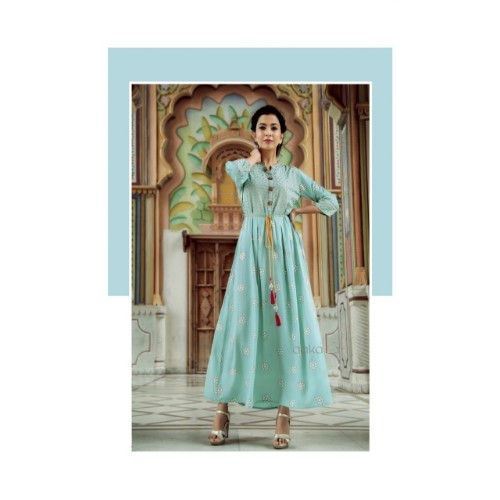 Ladies Kurtis Bust Size: 36  To 44 Up Inch (In)