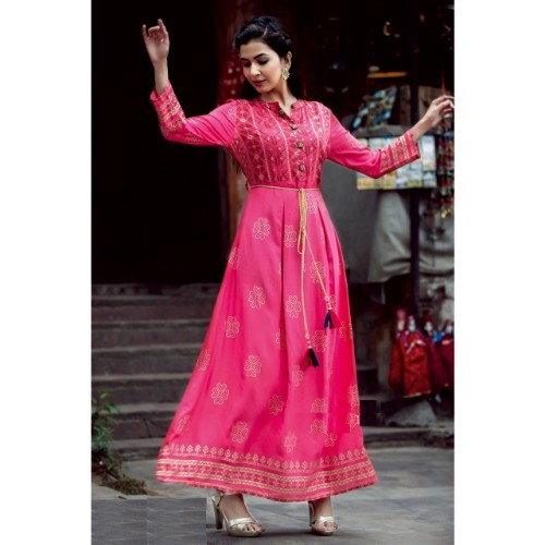 Ladies Kurtis Bust Size: 36 To 44 Up Inch (In)