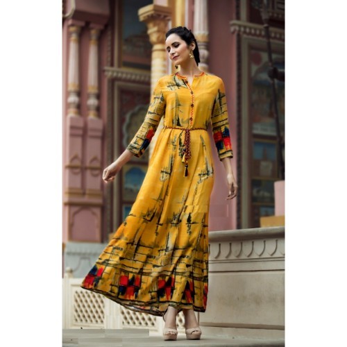 Ladies Kurtis Bust Size: 36 To 44 Up Inch (In)