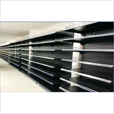 सुपरमार्केट दीवार की रैक