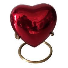 Heart Keepsake Funeral Urn
