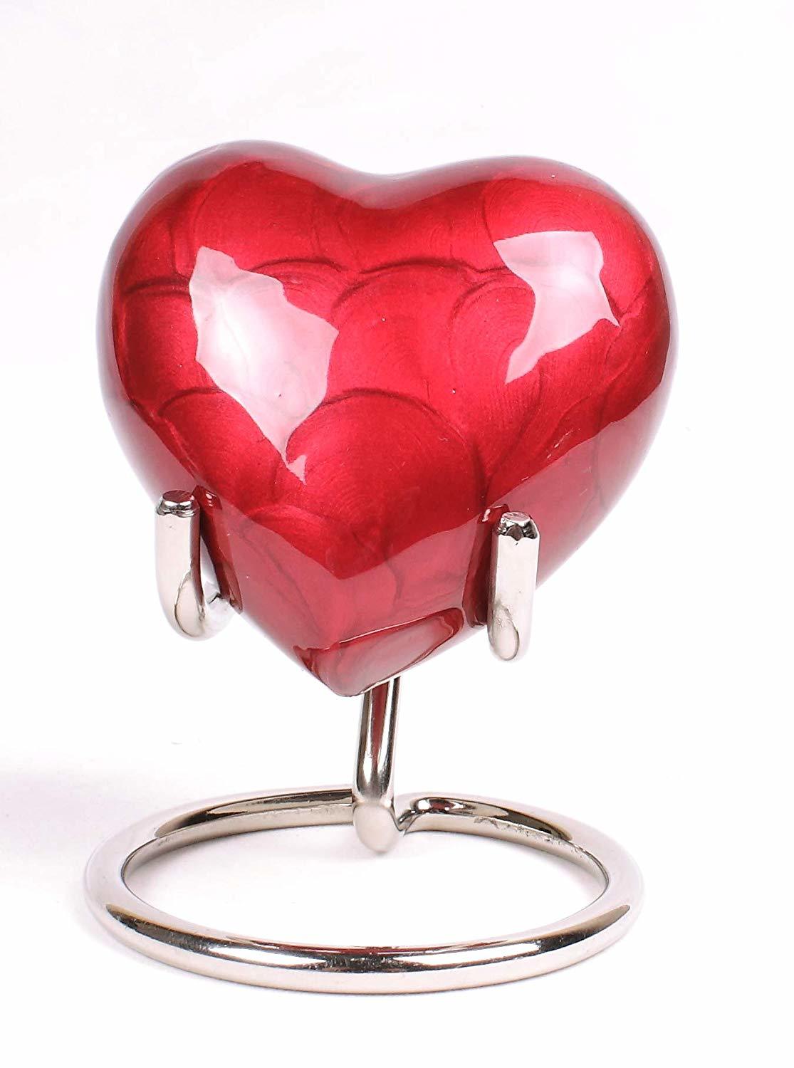 Heart Keepsake Funeral Urn